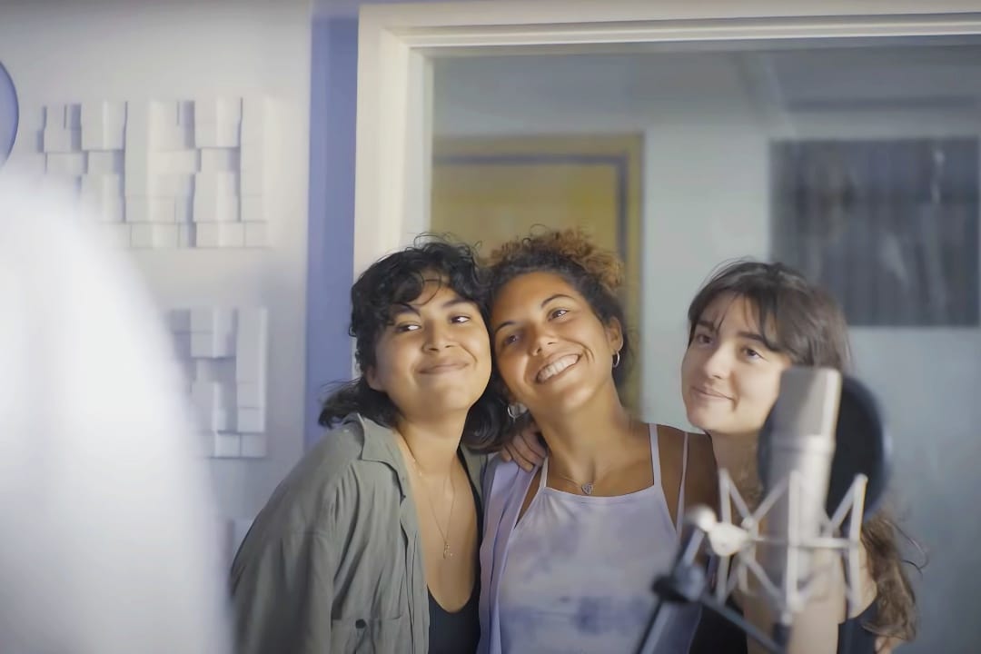 Lorena Blume, Nia Vanie y Fabiana Brenner