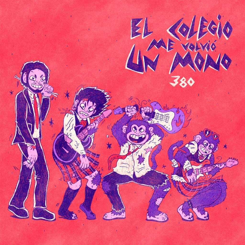 Álbumes peruanos de 2023: El Colegio Me Volvió Un Mono por 380