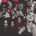 380, Amén y otros artistas peruanos con nueva música en un collage con fondo rojo