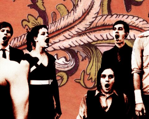 Arcade Fire con su disco debut Funeral