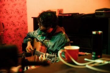 OkMark en el estudio de grabación