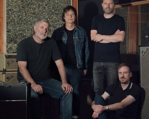 La Habitación Roja en el estudio de grabación