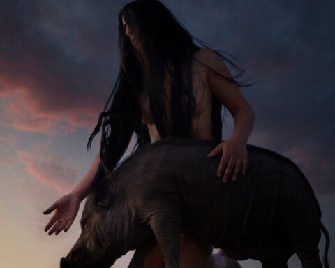 Mannequin Pussy en la portada de su disco I Got Heaven