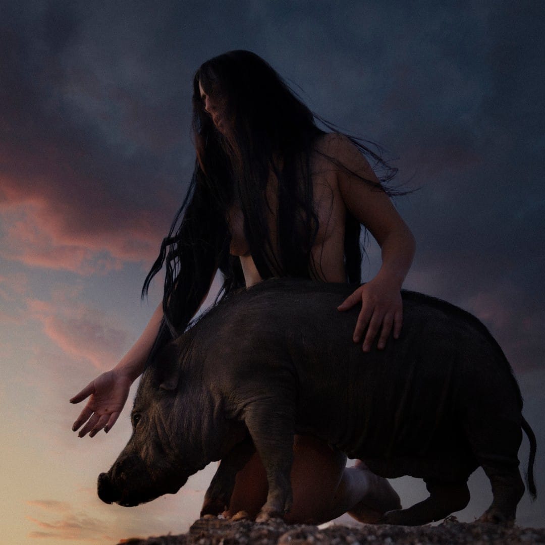 Mannequin Pussy en la portada de su disco I Got Heaven