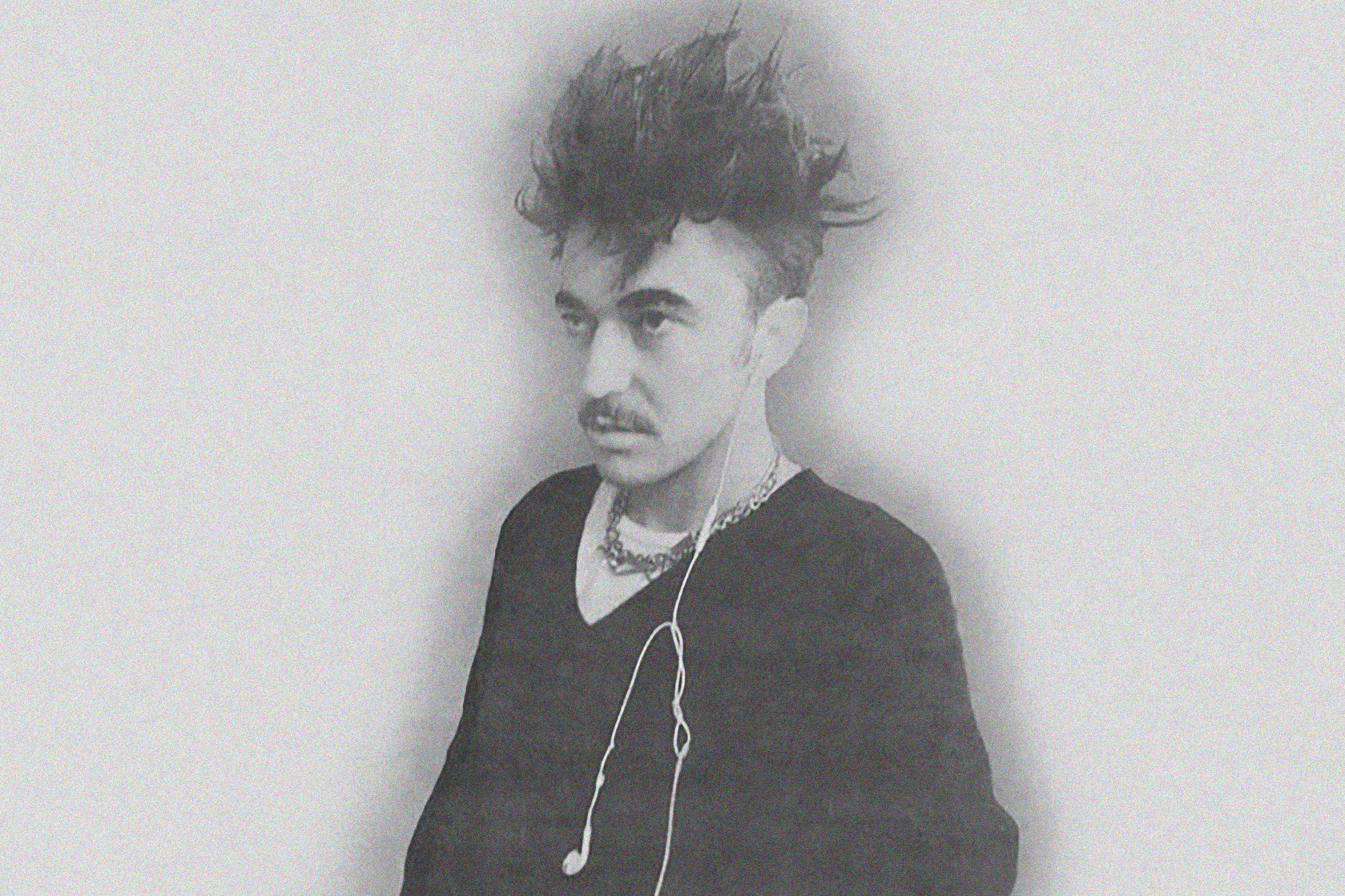 Anagarcia en un retrato en blanco y negro