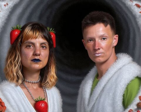 Niña Fatal en collage