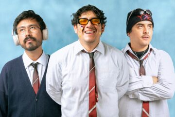 Ciudad Pánico vestidos de escolares