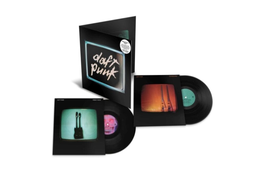 Muestra de edición limitada en doble vinilo del tercer álbúm de estudio de Daft Punk
