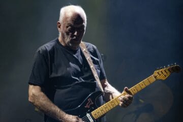 David Gilmour tocando en vivo