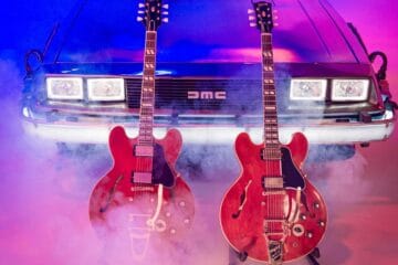 Gibson presenta guitarras inspiradas en Back to the Future