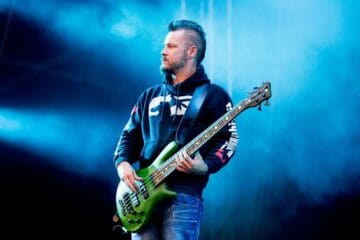 Sam Rivers sobre el escenario