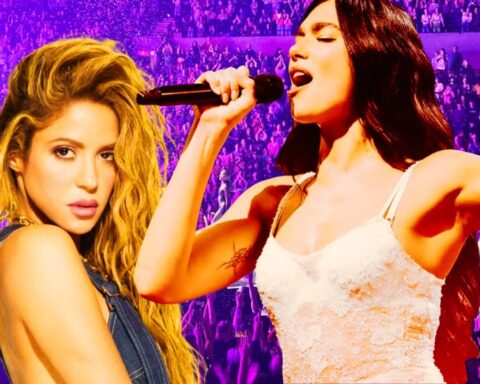 Dua Lipa y Shakira, 2025