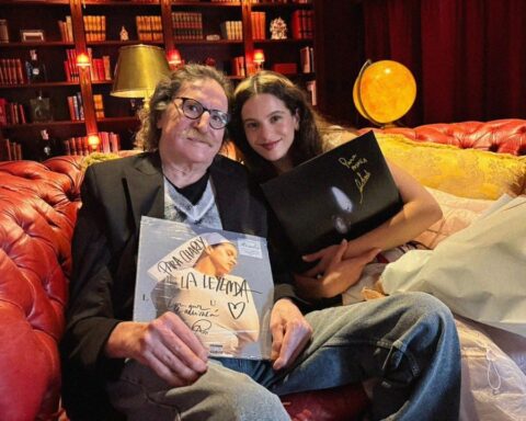 Rosalía junto a Charly García en Buenos Aires