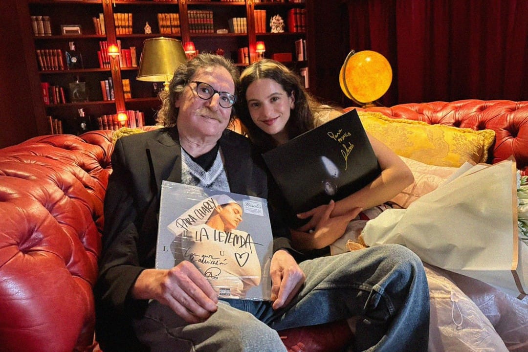 Rosalía junto a Charly García en Buenos Aires