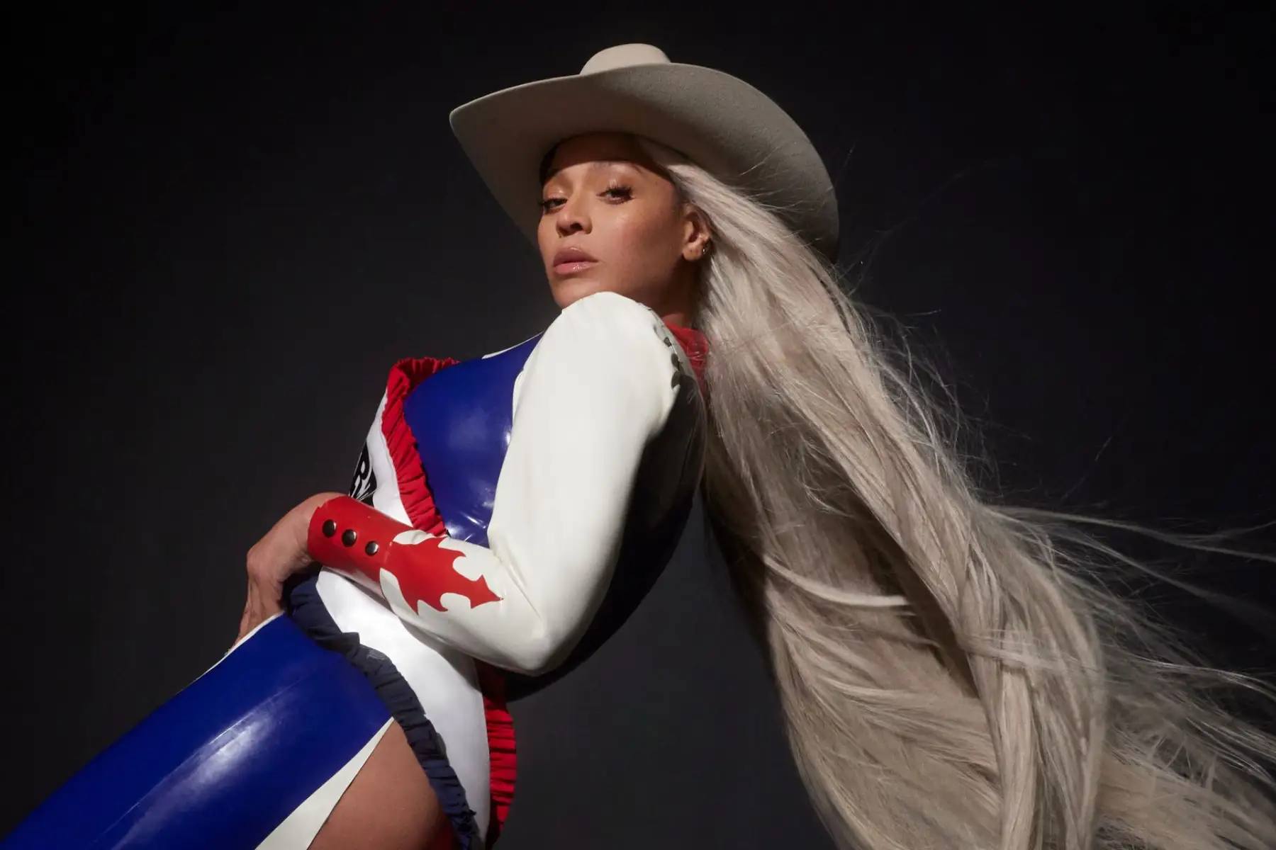Beyoncé en la promoción de Cowboy Carter