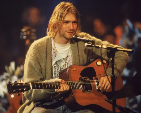 Kurt Cobain en el MTV Unplugged de Nirvana