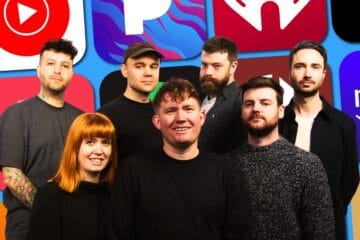 Los Campesinos! con plataformas de streaming