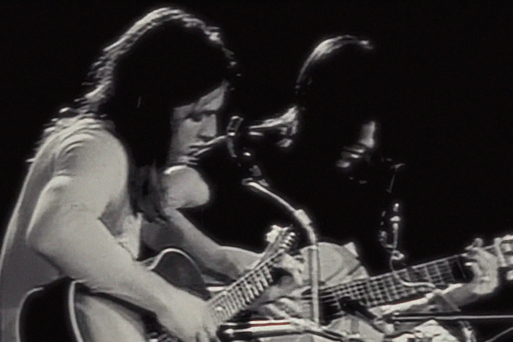 Pink Floyd en el video de Wish You Were Here