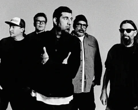 Deftones en retrato a blanco y negro