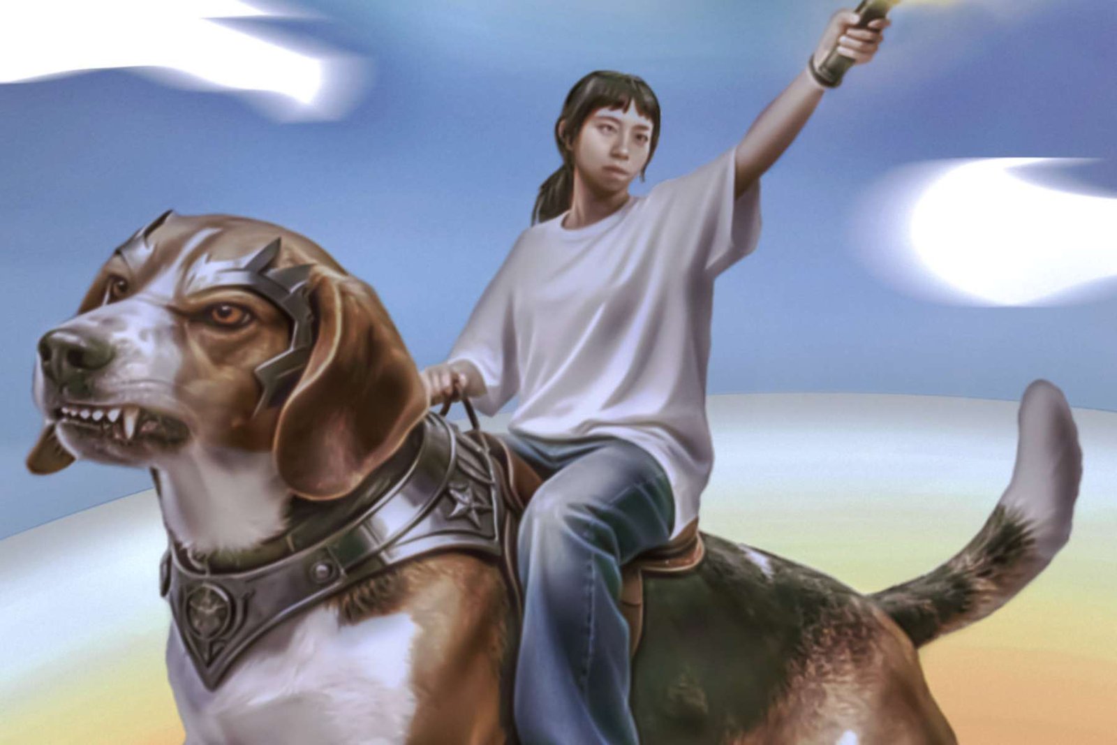 Dafne Castañeda en la portada de “Nueva Era”