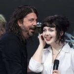 Dave Grohl junto a su hija Violet