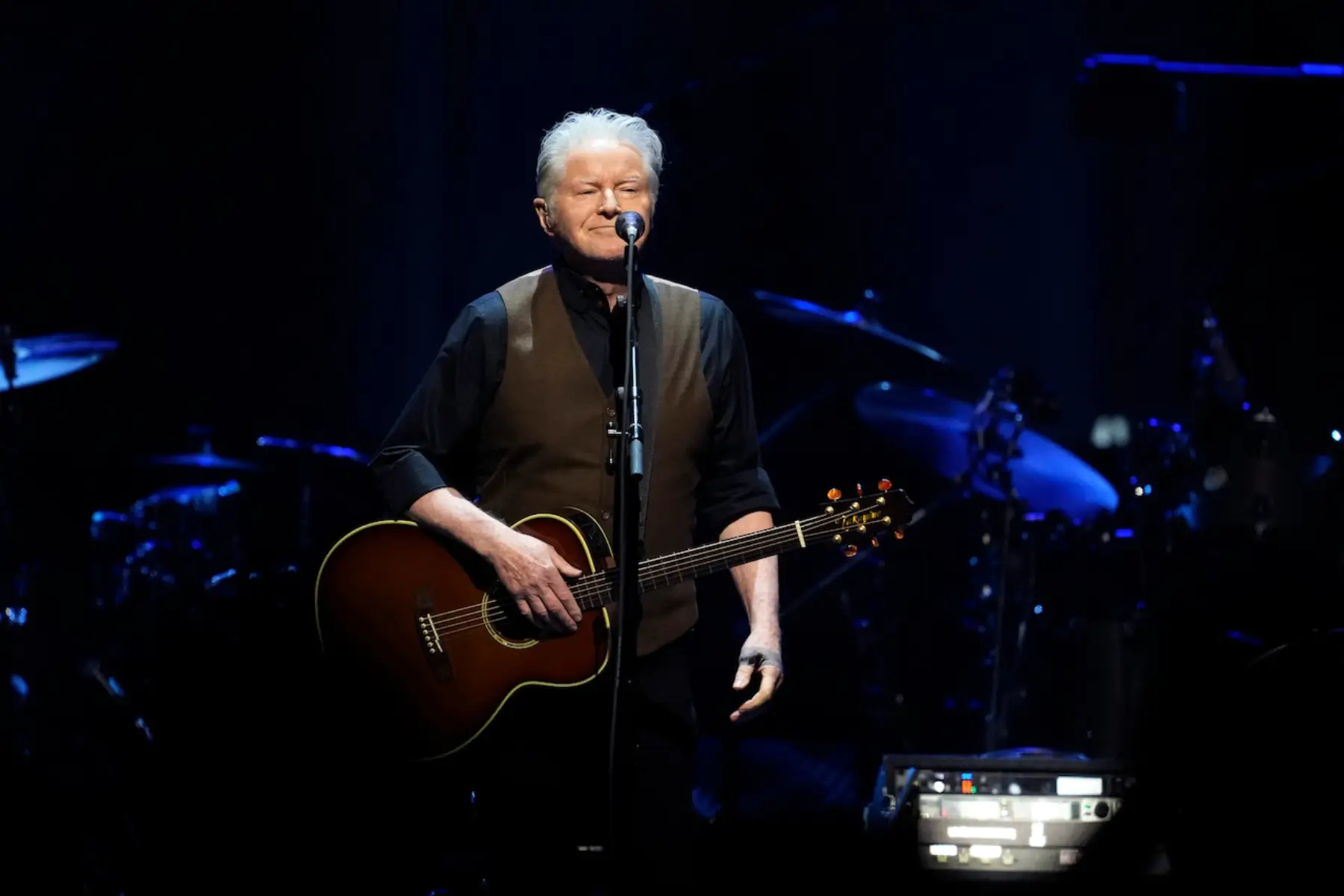 Don Henley de Eagles en el escenario