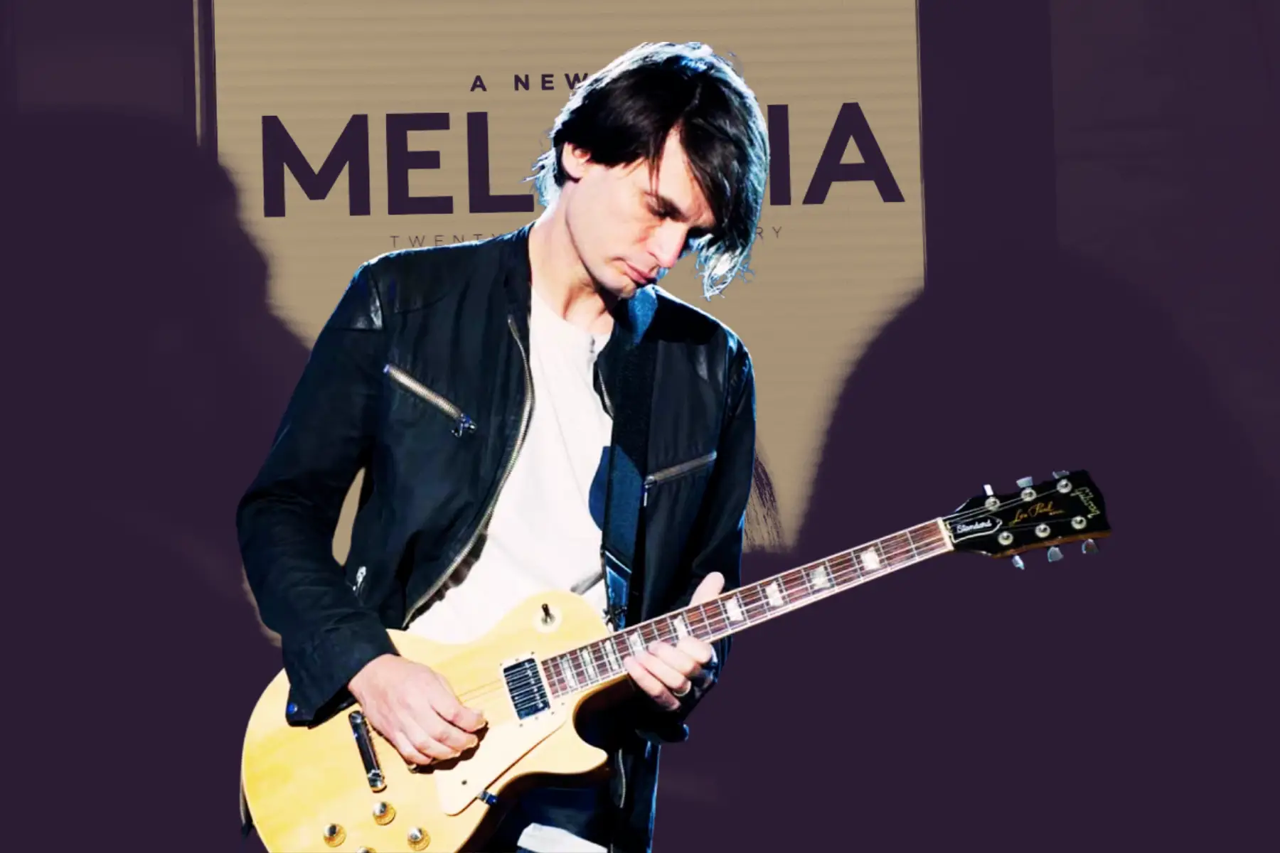 Jonny Greenwood con su guitarra