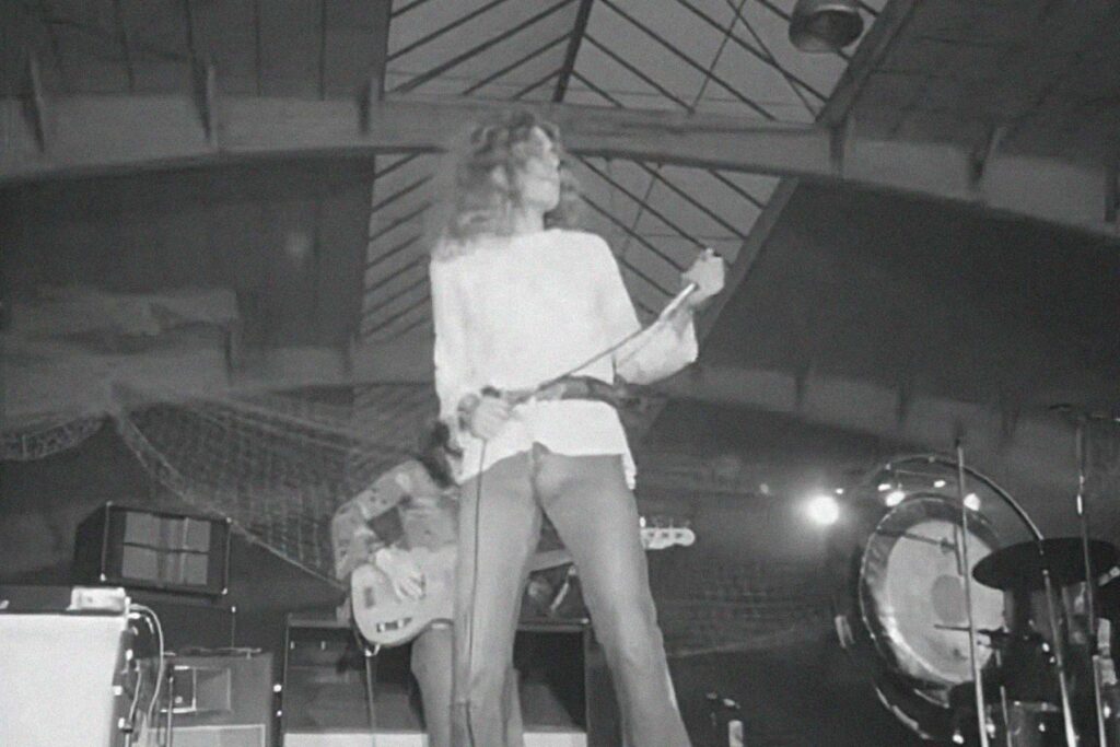 Led Zeppelin sobre el escenario
