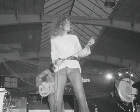 Led Zeppelin sobre el escenario