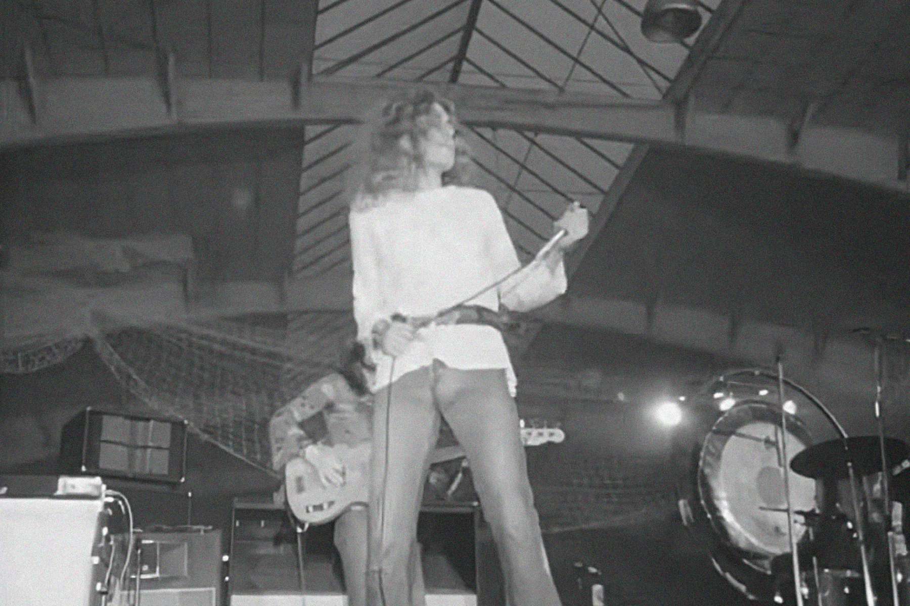 Led Zeppelin sobre el escenario