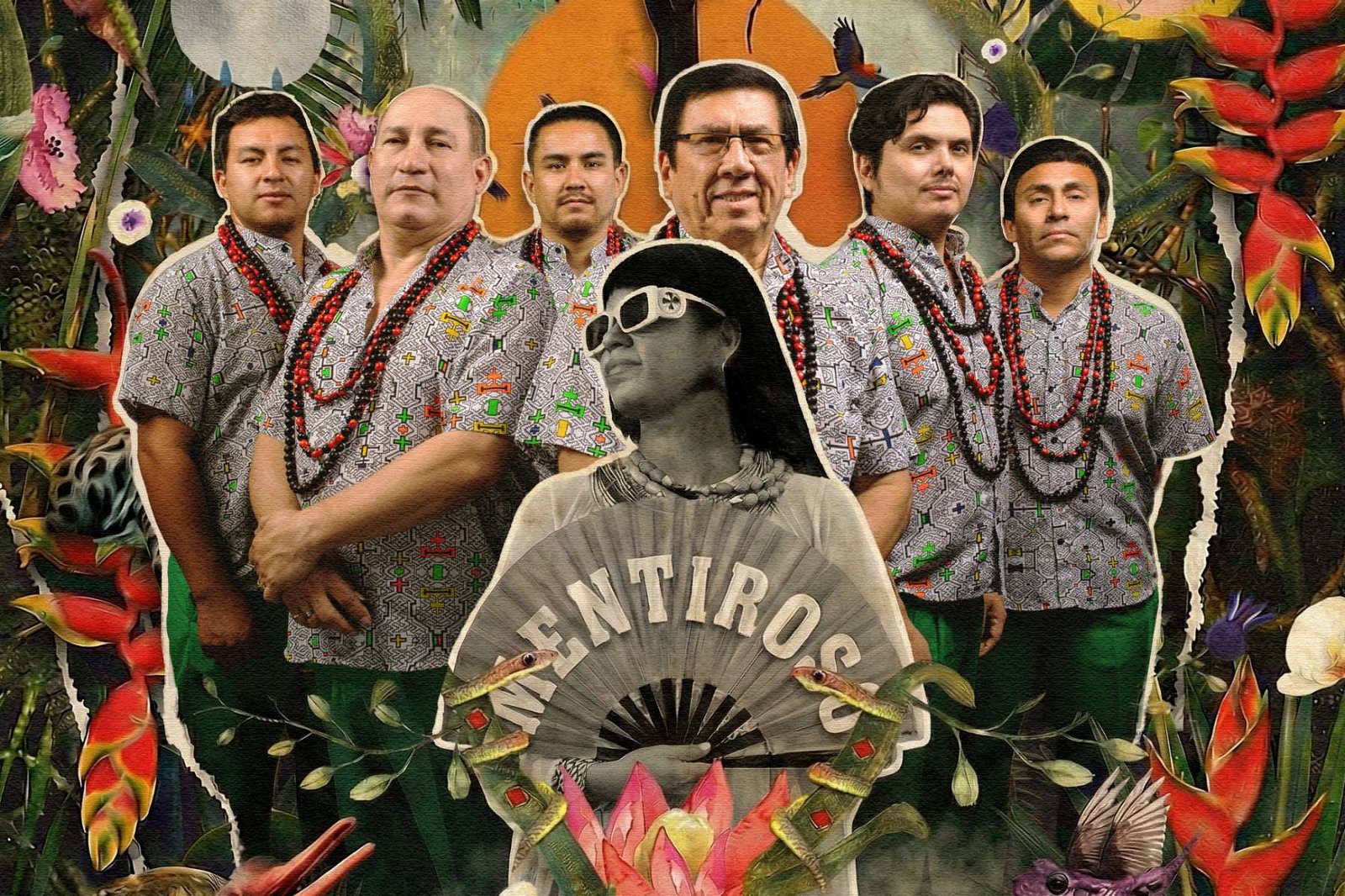 Los Mirlos junto a Li Saumet