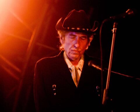 Bob Dylan sobre el escenario