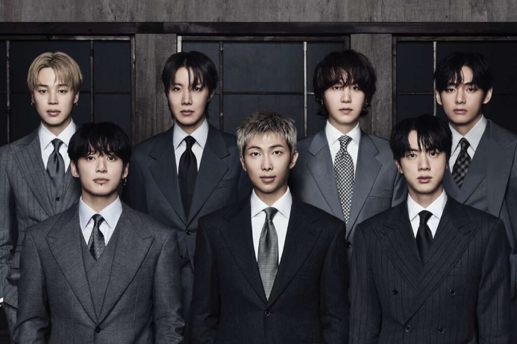 BTS en la portada de Arirang