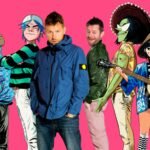 Gorillaz con Damon Albarn y Jamie Hewlett