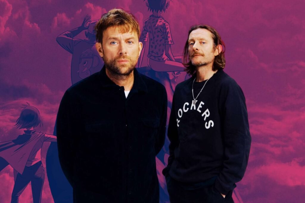 Gorillaz con hoodies negros