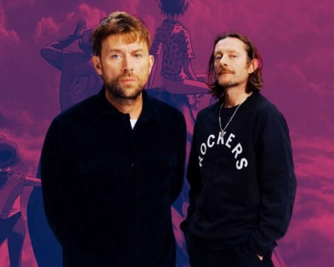 Gorillaz con hoodies negros