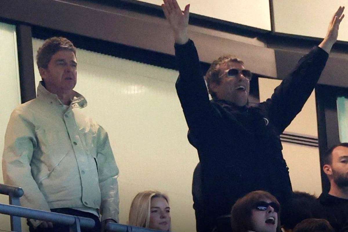 Liam y Noel Gallagher de Oasis