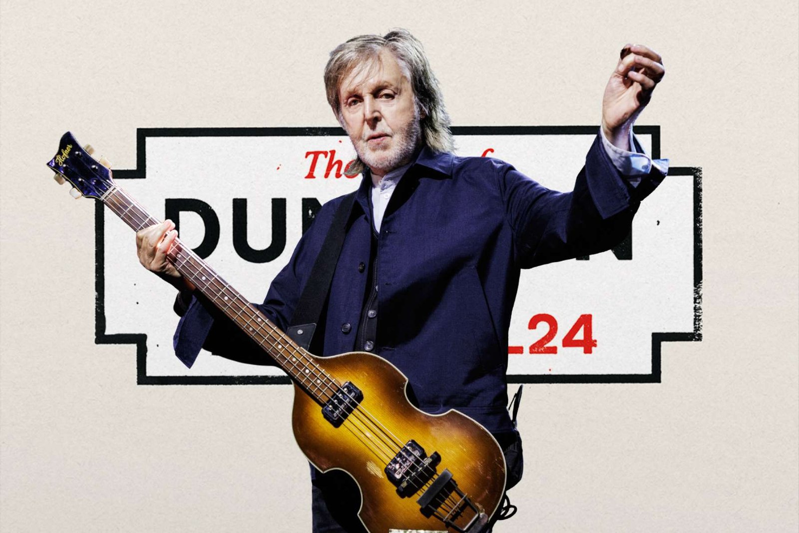 Paul McCartney con su nuevo disco