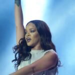 Rihanna en el escenario