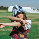 Amarillo Plátano en un parque