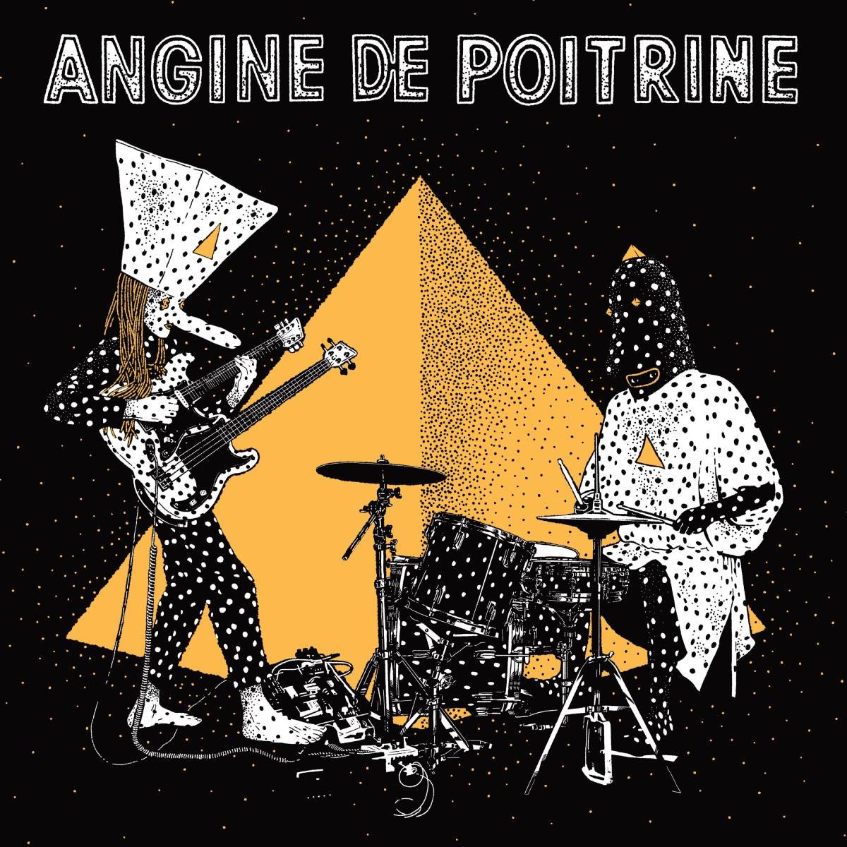 Angine de Poitrine en la portada de Vol.II