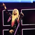 Avril Lavigne sobre el escenario