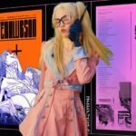 Grimes en el video de Artificial Angels