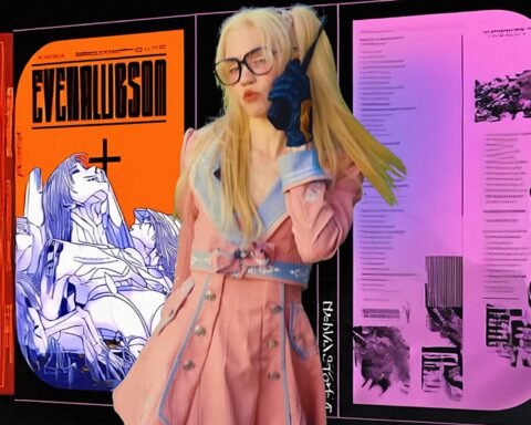 Grimes en el video de Artificial Angels