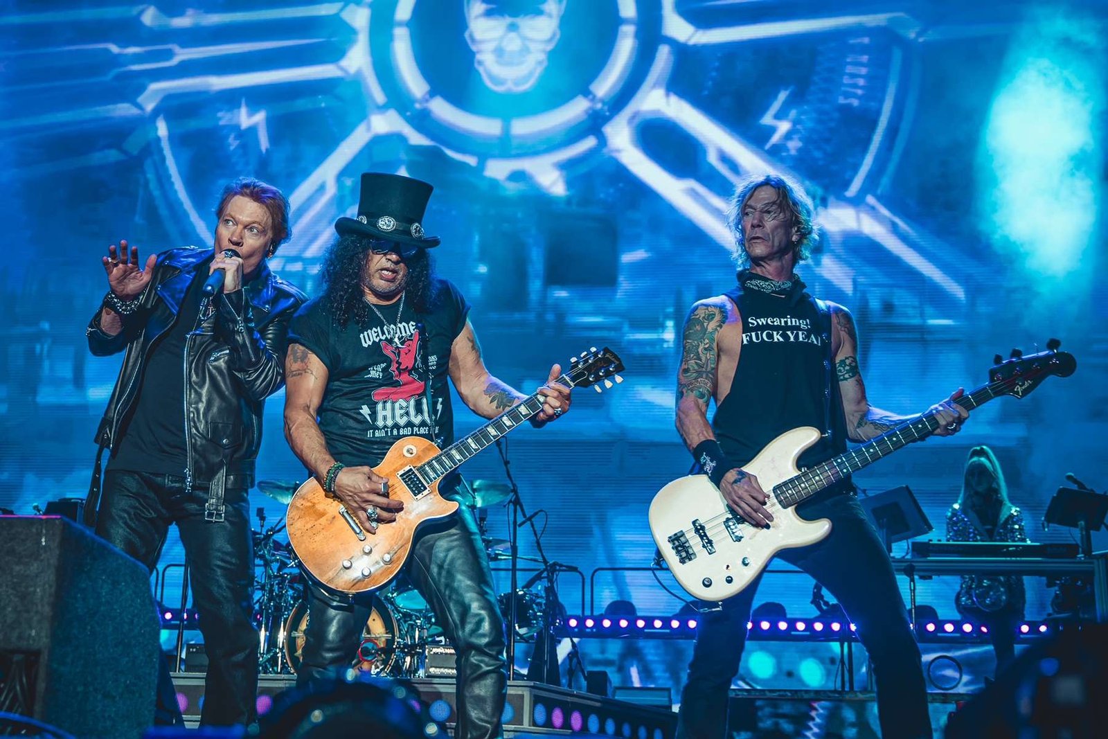 Guns N' Roses sobre el escenario