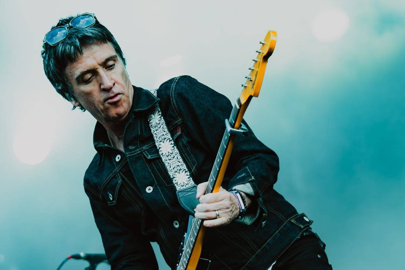 Johnny Marr en el escenario