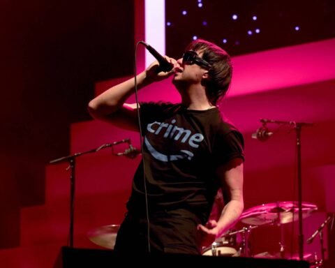 Julian Casablancas de The Strokes en Coachella 2026