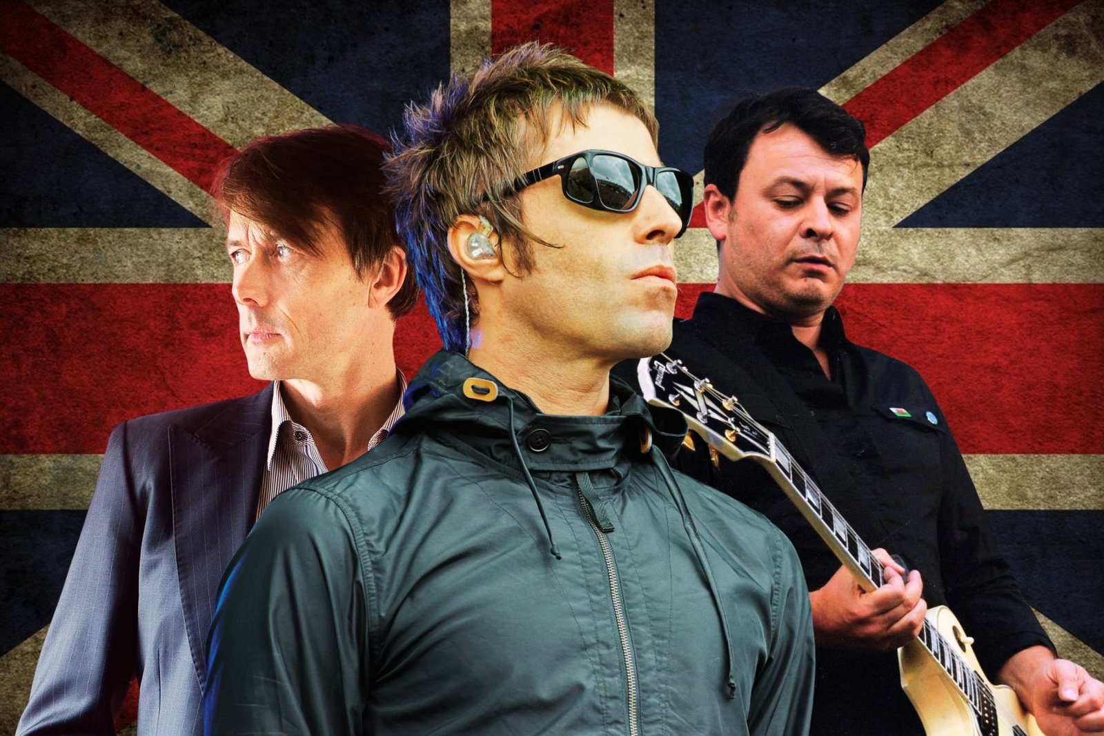 Liam Gallagher, Brett Anderson y Manic Street Preachers