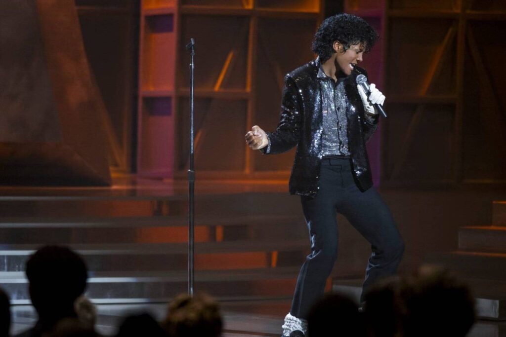 Michael Jackson bailando en su biopic