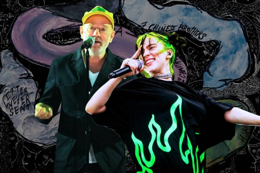 Michael Stipe y Billie Eilish